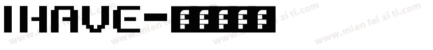 i have字体转换